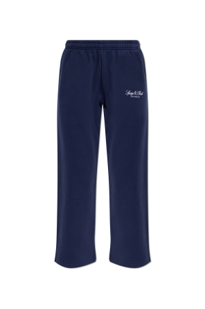 Sweatpants with straight-leg cut od Sporty & Rich