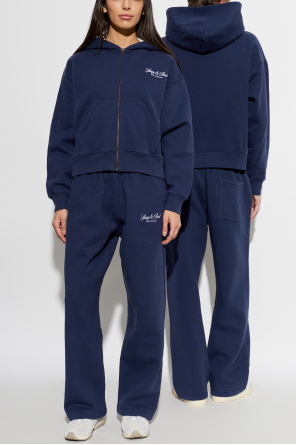 Sweatpants with straight-leg cut od Sporty & Rich