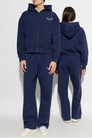 Sporty & Rich Sweatpants with straight-leg cut