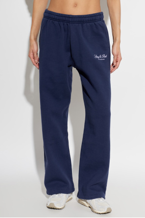 Sporty & Rich Sweatpants with straight-leg cut