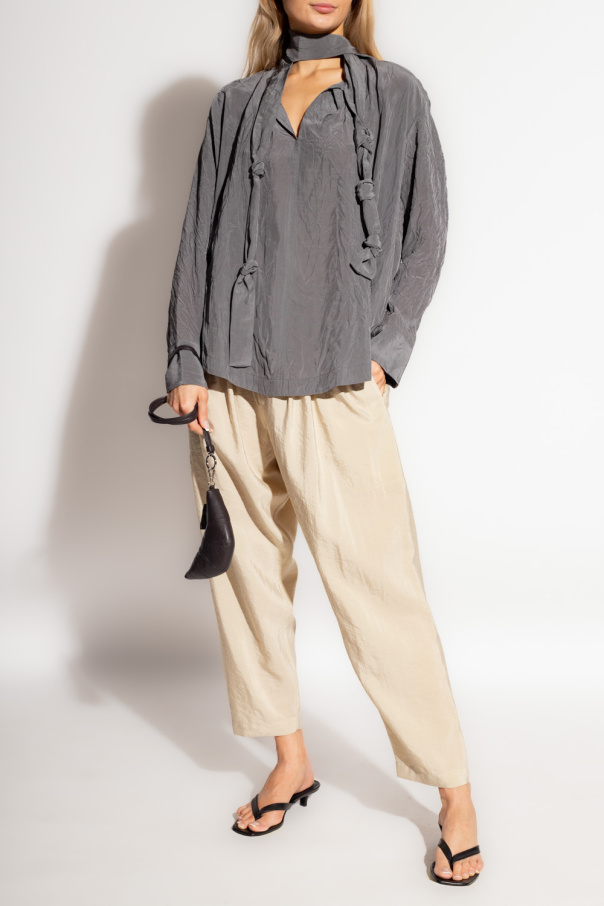 Lemaire Trousers with pleats