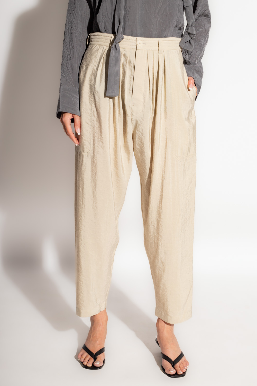 Lemaire Trousers with pleats