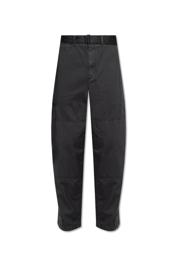 Lemaire Cotton cargo trousers