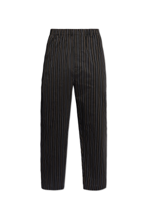 Spodnie z wzorem w paski od Lemaire