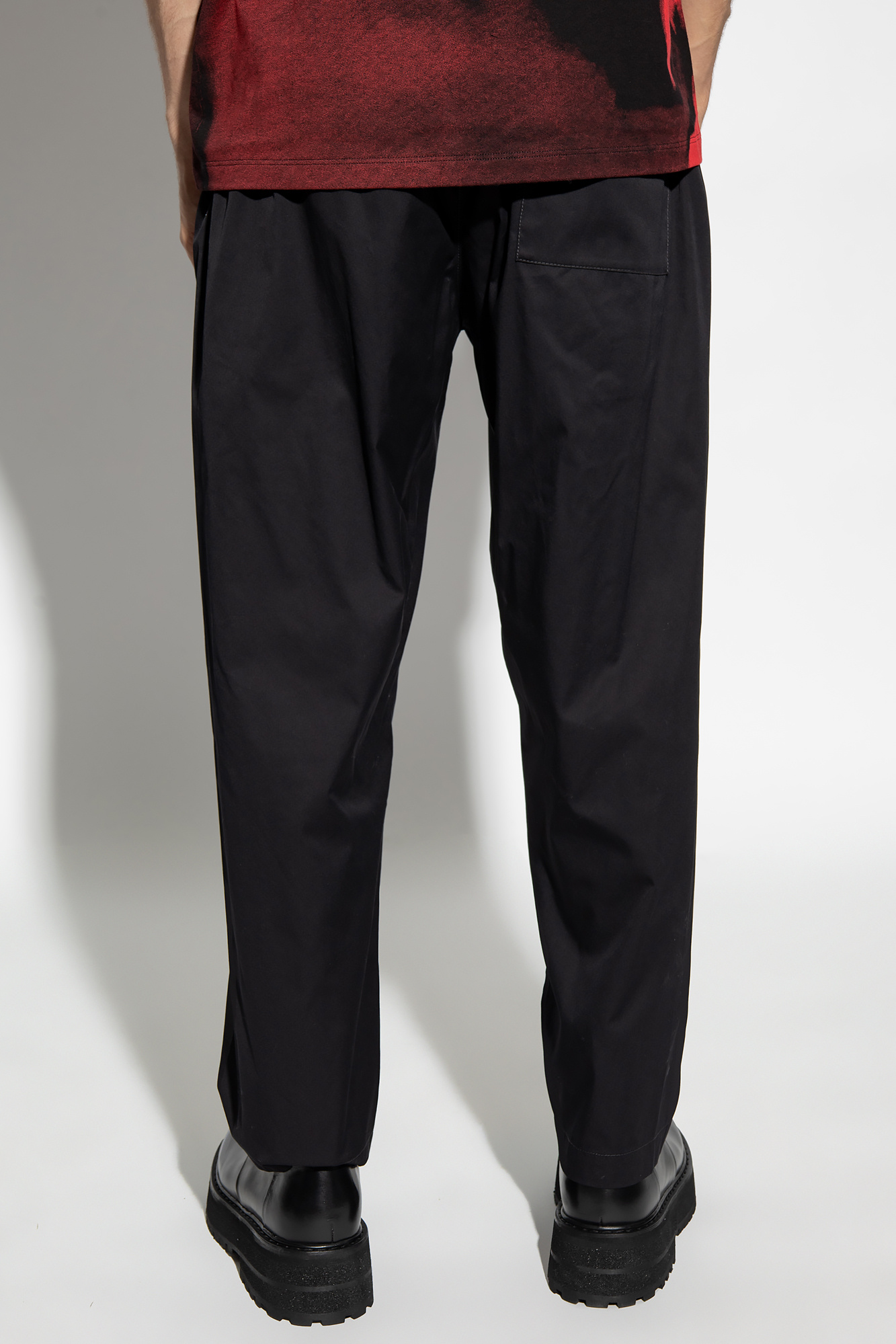 Lemaire Cotton coloured trousers