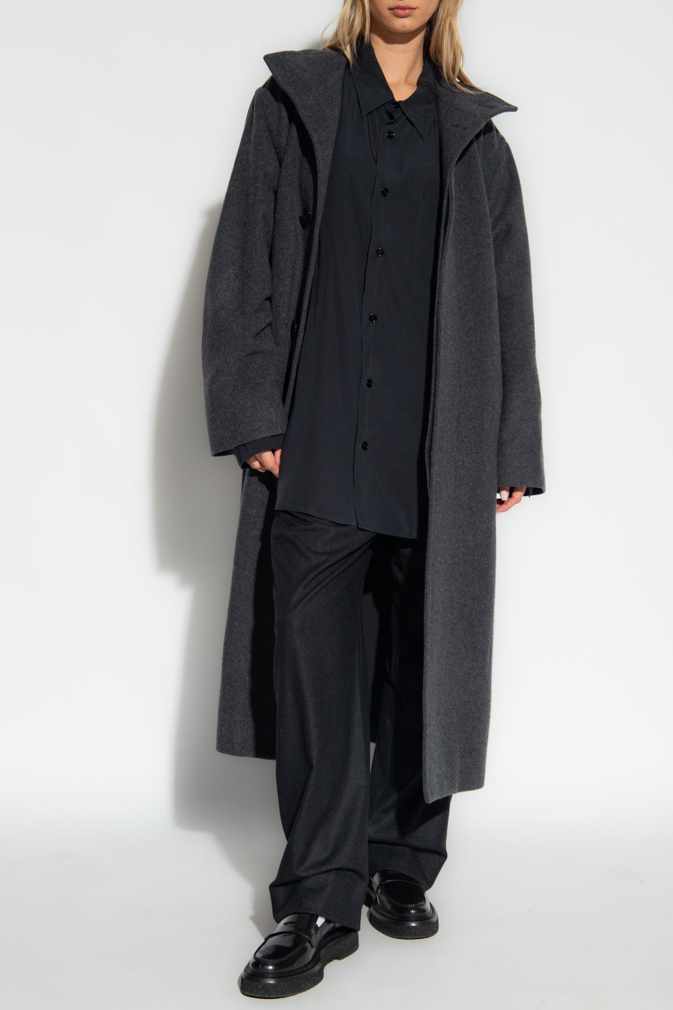 Lemaire trousers Tailored with belt