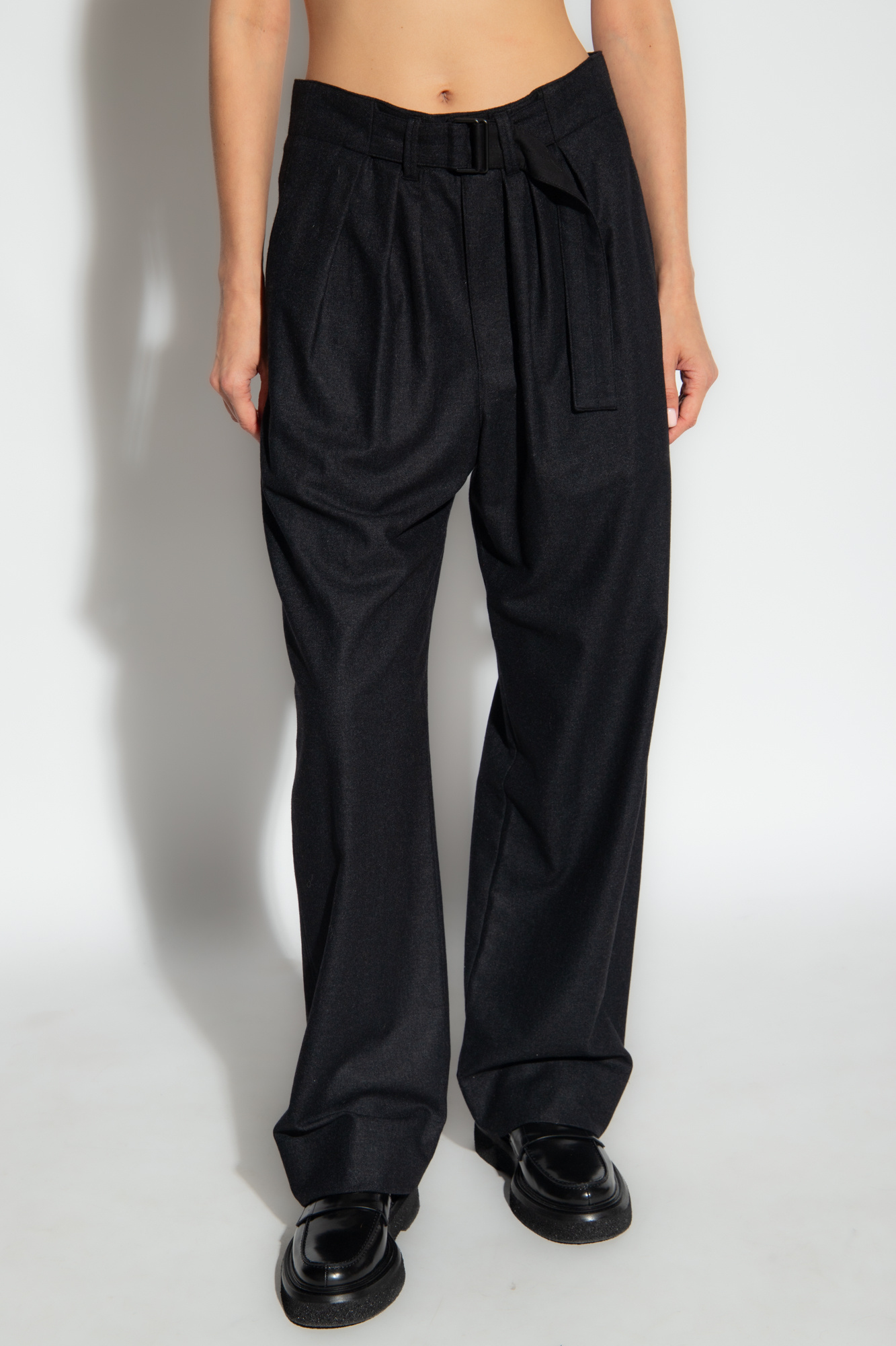 Lemaire Trousers with belt