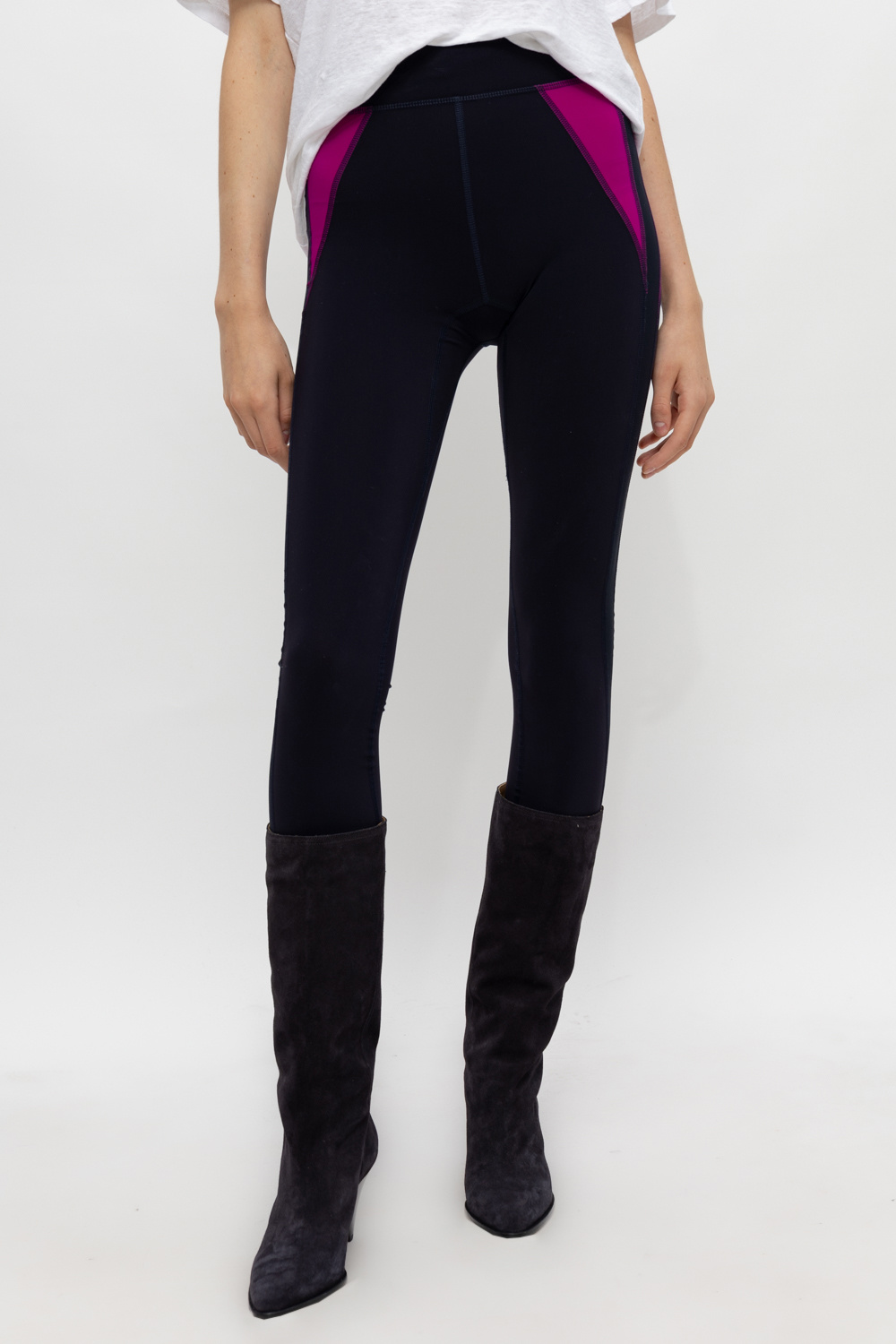 Isabel Marant ‘Tiso’ leggings with logo