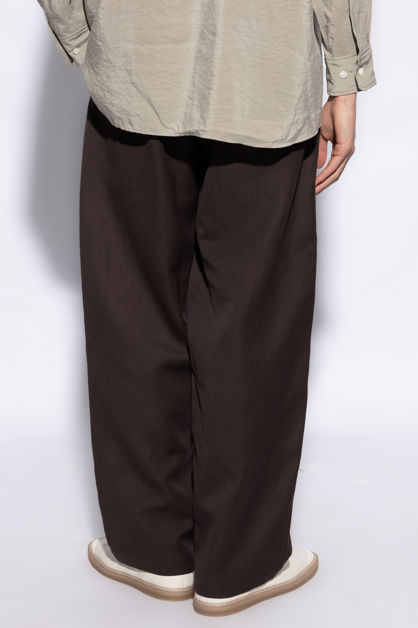 Lemaire Trousers with wide legs