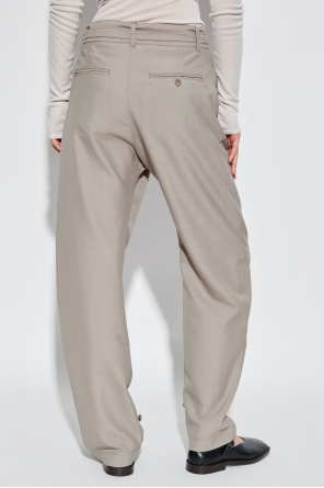 Lemaire Pantalones con cinturón