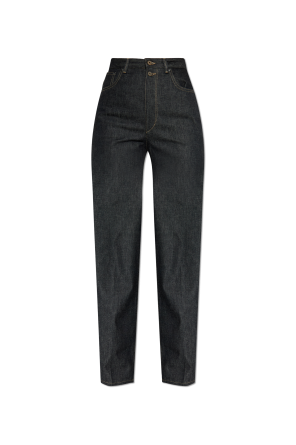 Straight-leg jeans