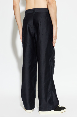 Lemaire Straight-leg cotton trousers