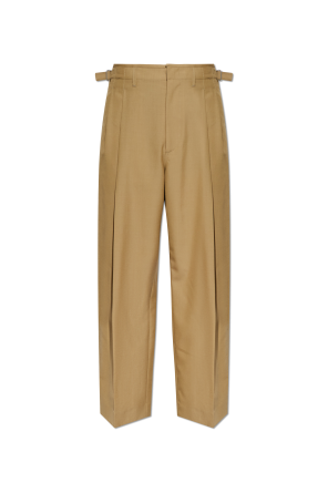 Pleated trousers