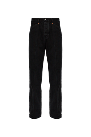 Jeans mit gerade geschnittenen Beinen