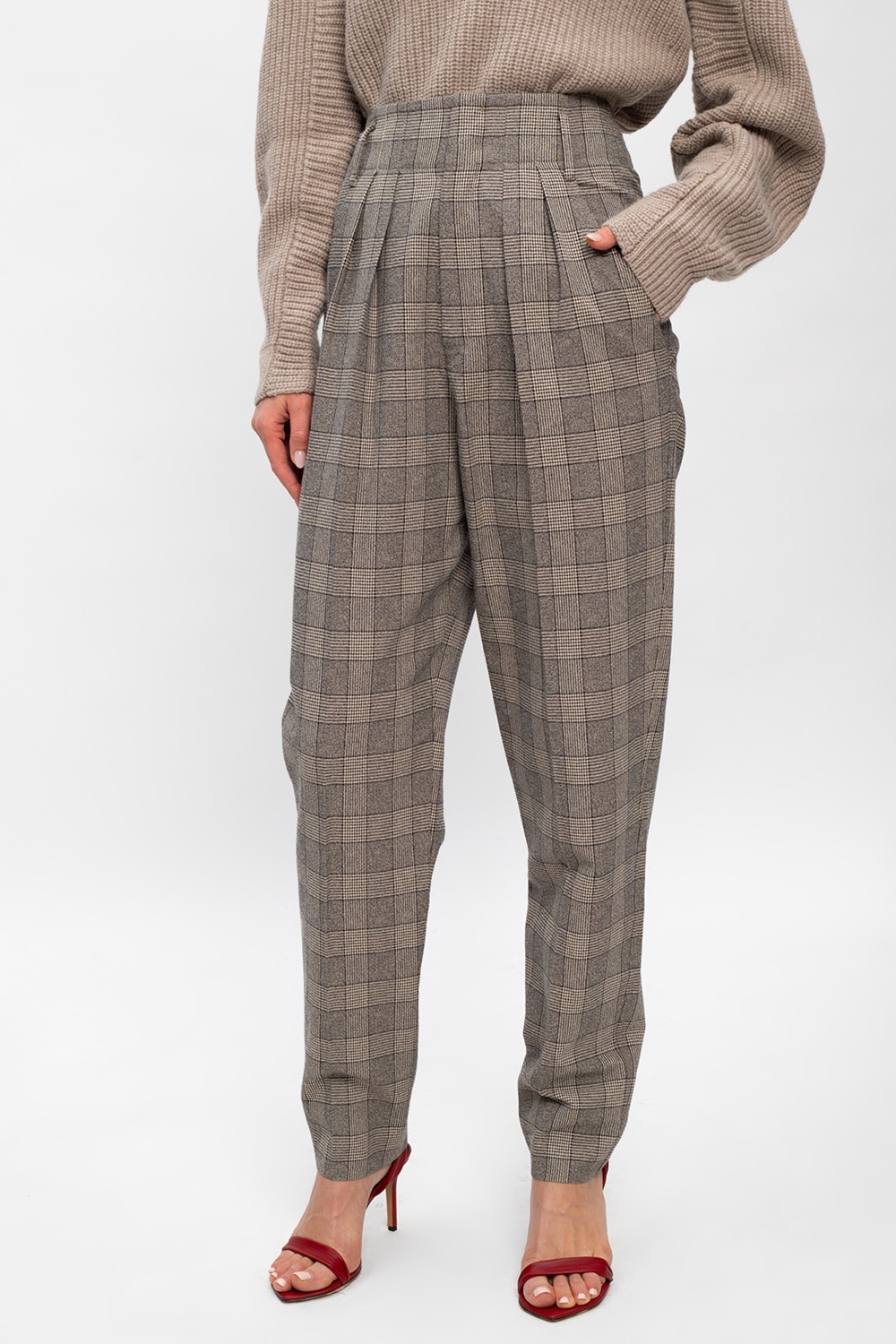 Isabel Marant Pleat-front trousers