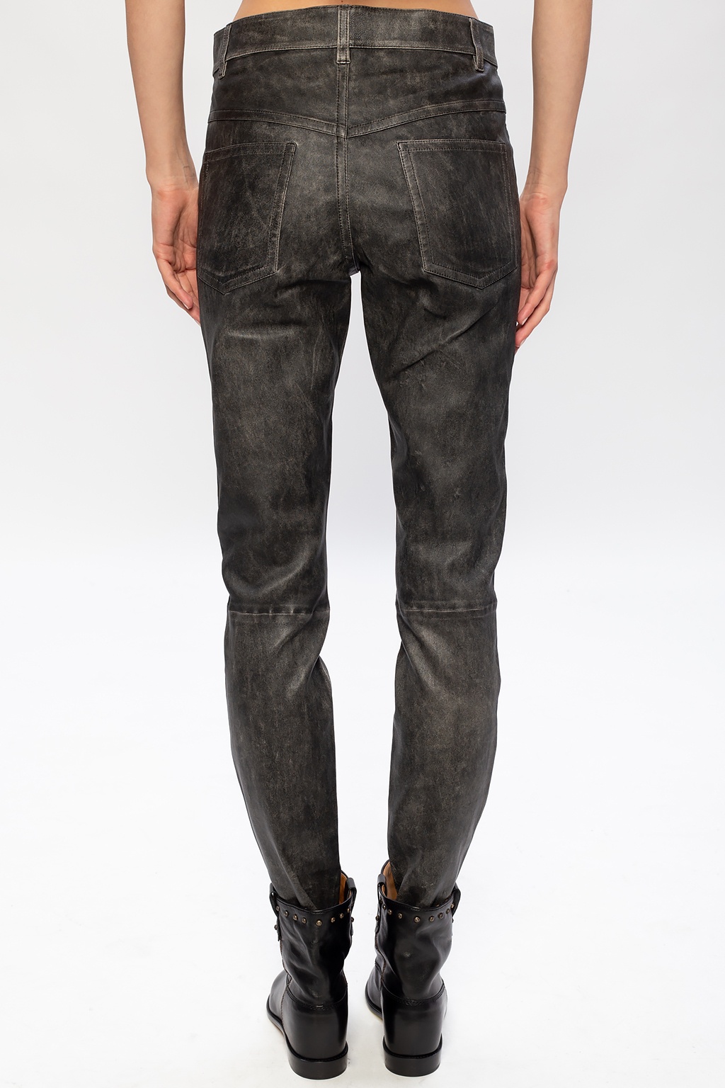 Marant Etoile trousers jeans with worn effect