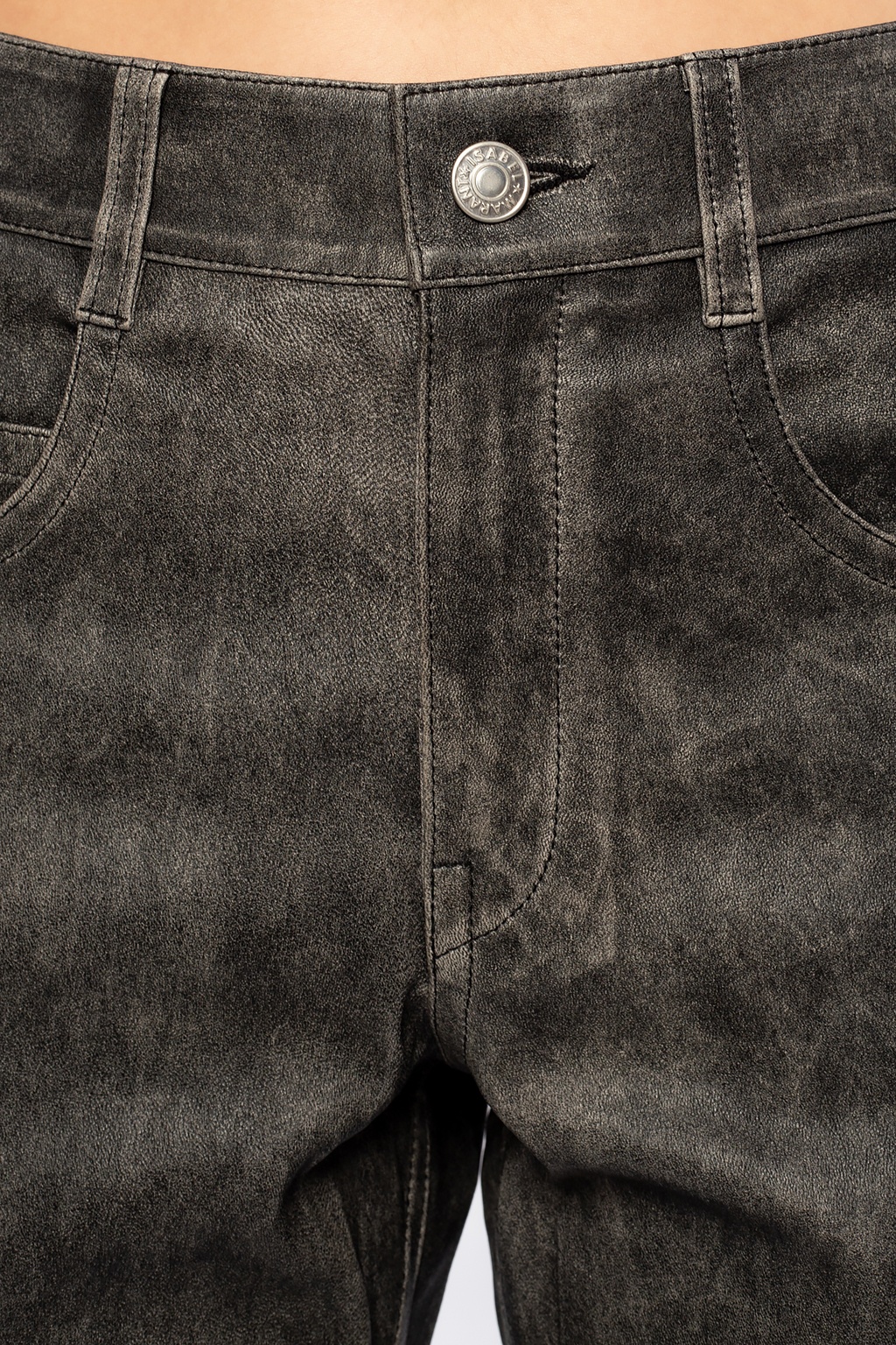 Marant Etoile trousers jeans with worn effect