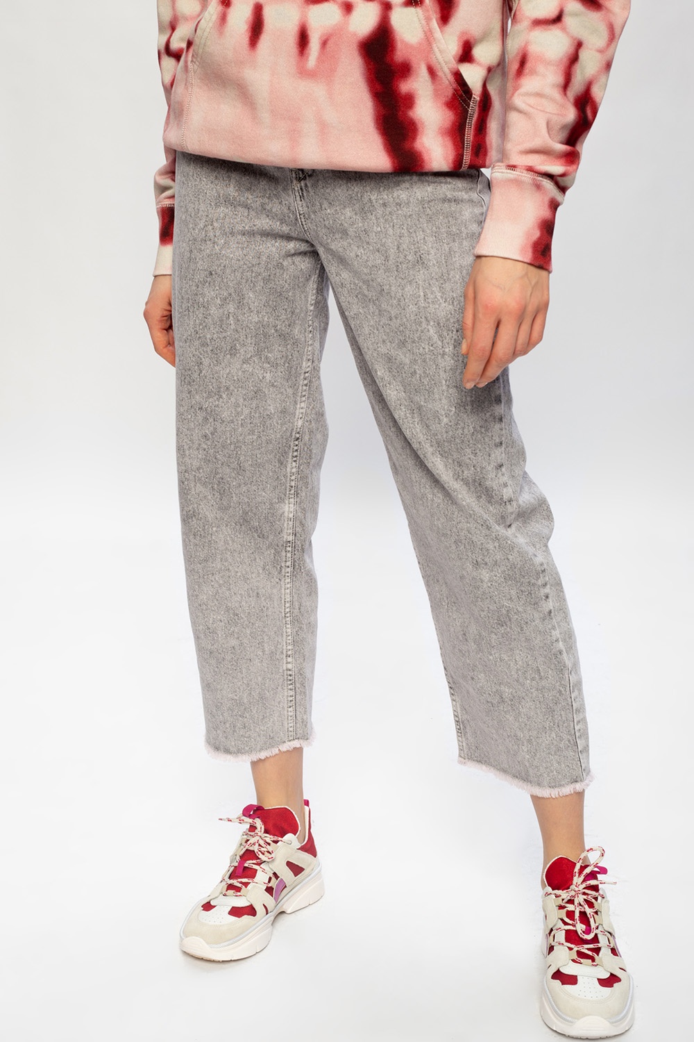 Isabel Marant Worn effect jeans