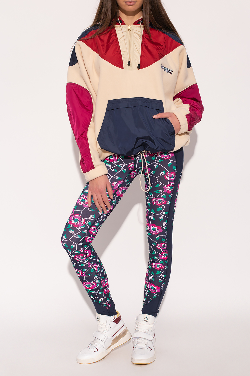 Isabel Marant ‘Tisea’ floral leggings