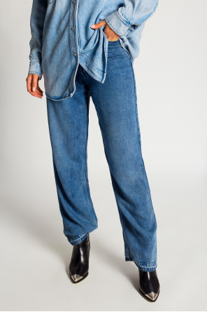 Isabel Marant Étoile Jeans with worn effect