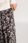 for H&M One shoulder dress Skirt trousers with floral-motif