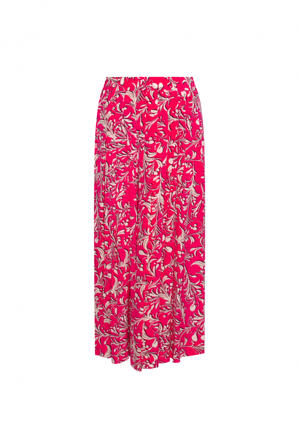 Marant Etoile Skirt trousers with floral-motif