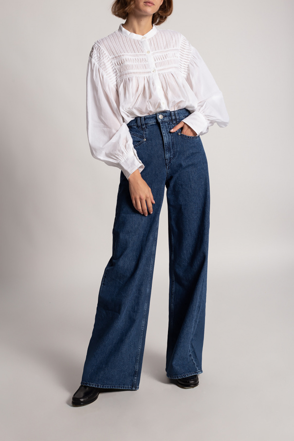 Isabel Marant Wide-legged jeans