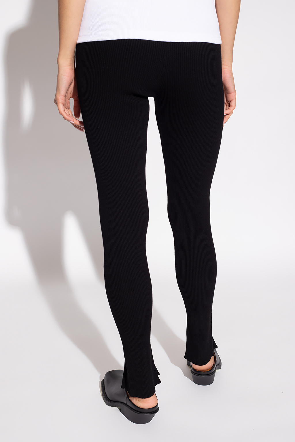 Aeron Ribbed leggings with vents