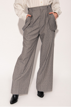 Isabel Marant ’Jessica’ trousers with suspenders