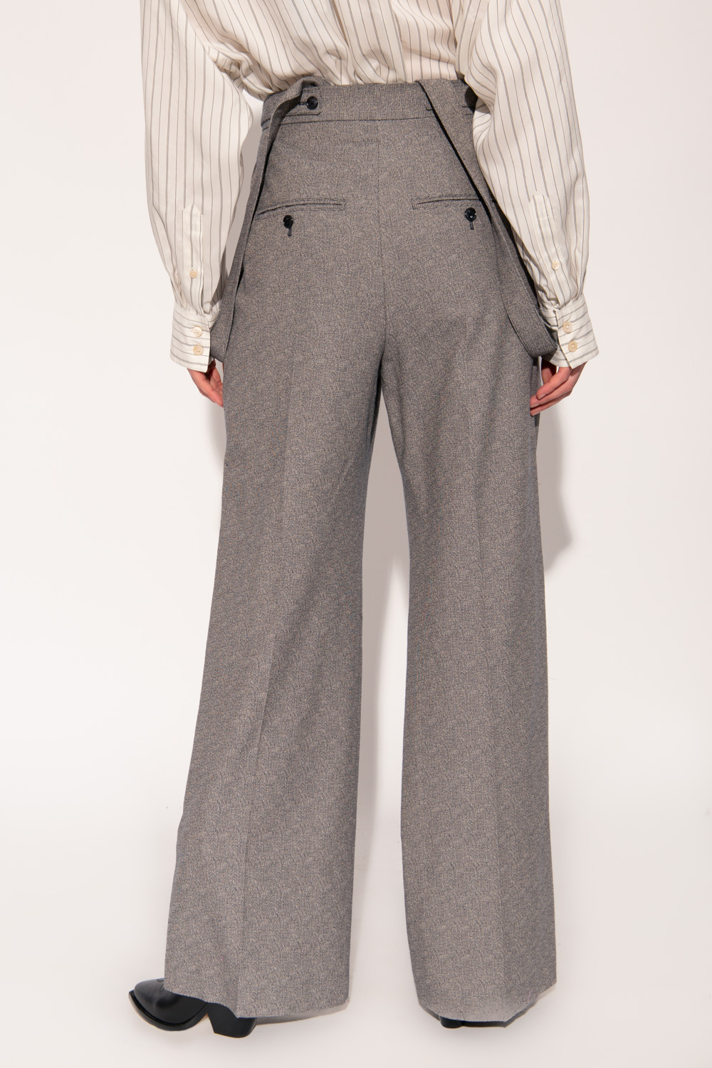 Isabel Marant ’Jessica’ tailored trousers with suspenders