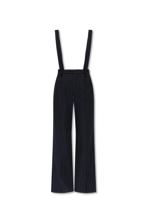 Isabel Marant ’Jessica’ dress trousers with suspenders