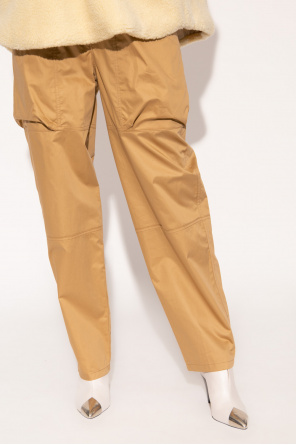 Isabel Marant ‘Ferima’ cargo trousers with logo