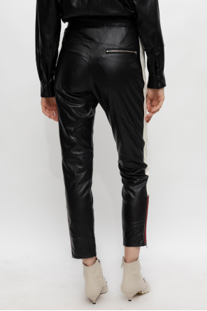 polka-dot elasticated-waist shorts ‘Castille’ trousers