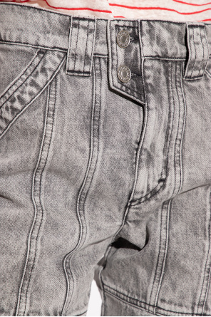 J asymmetric lace trim dress ‘Vayoneosp’ jeans