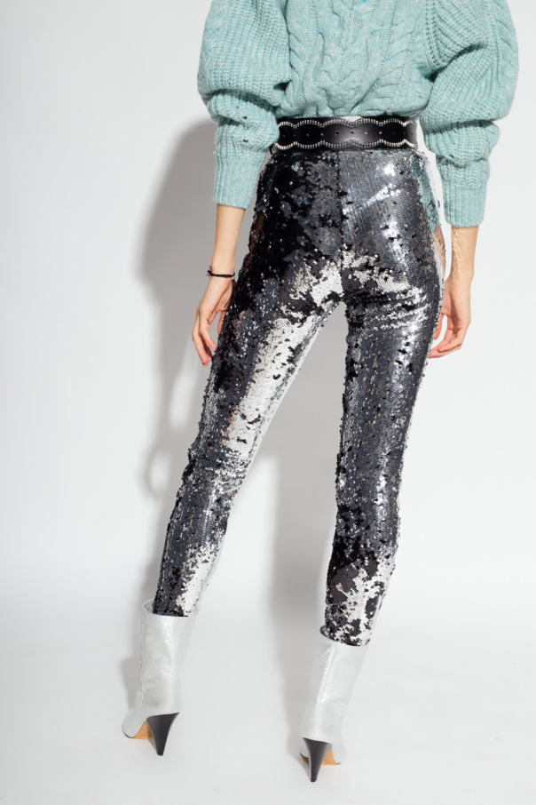 Madilio' sequinned Alberta trousers Isabel Marant - South Beach
