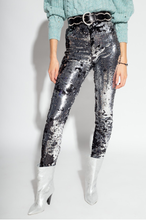 Isabel Marant ‘Madilio’ sequinned trousers