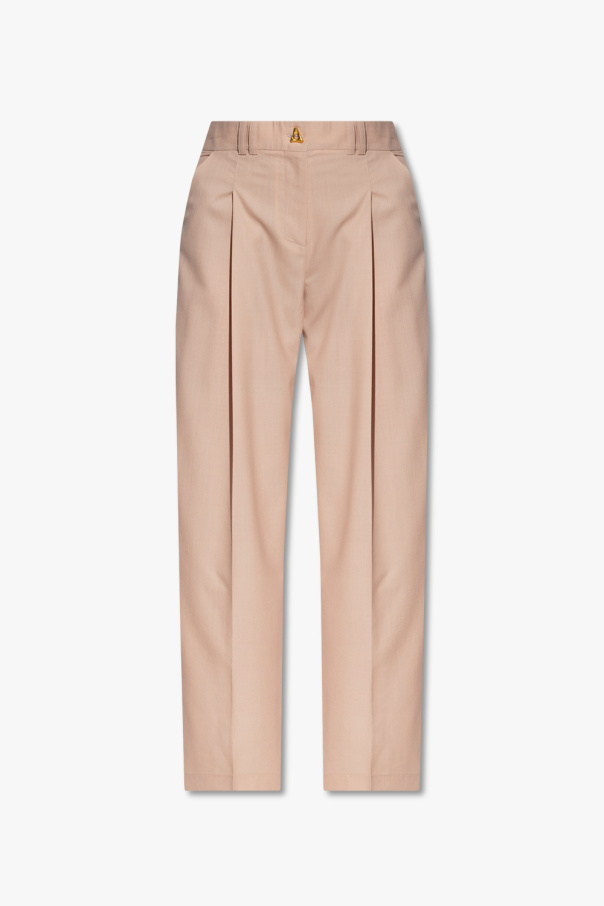 Aeron ‘Wellen’ pleat-front trousers