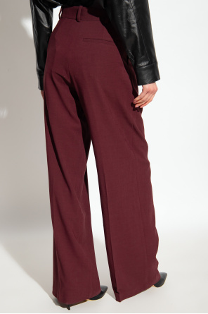 Aeron ‘Wellen’ pleat-front trousers
