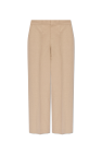 Aeron beige Creased trousers 'Dene'