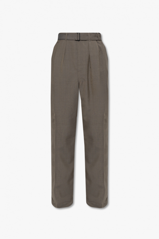 Lemaire Trousers short with belt