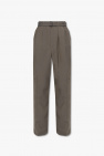 Lemaire GREY Trousers with belt