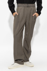 Lemaire GREY Trousers with belt