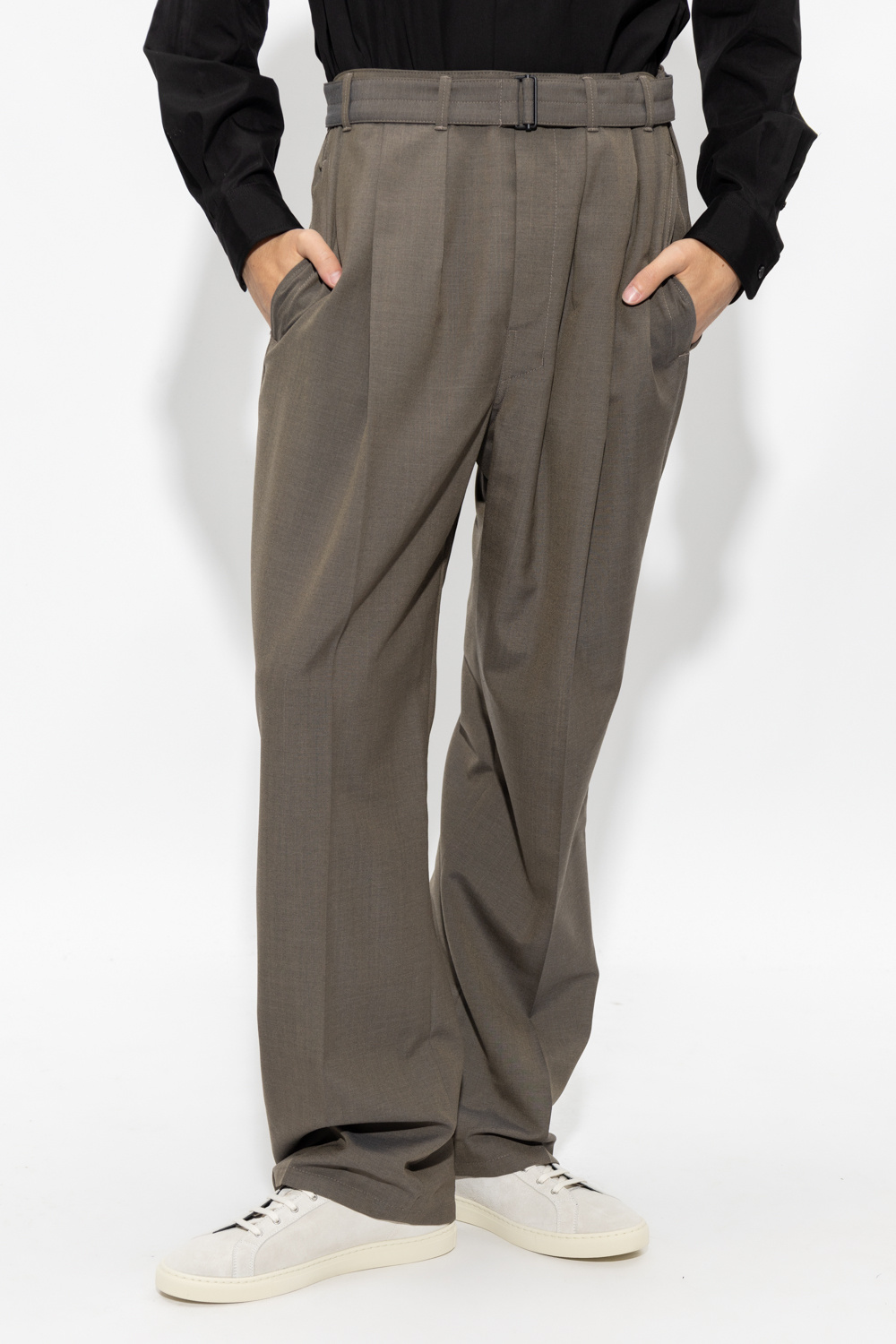 Lemaire Trousers with belt