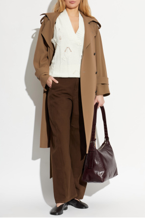 Loose-fit trousers with belt od Lemaire