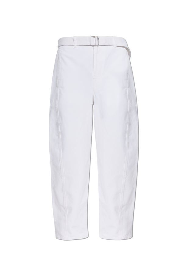 Jeans with belt od Lemaire