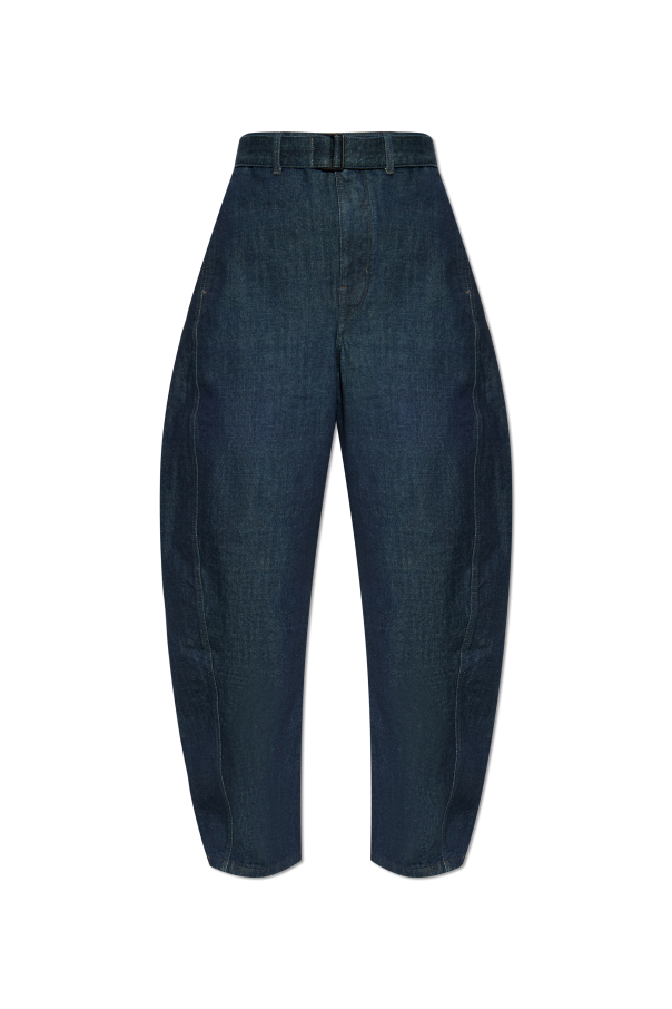 Jeans with belt od Lemaire