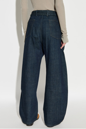 Lemaire Jeans mit Gürtel