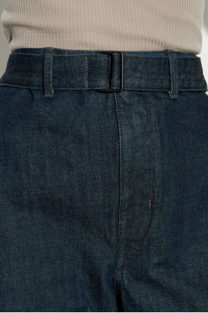 Lemaire Jeans mit Gürtel