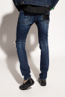 Philipp Plein NAVY BLUE Distressed jeans