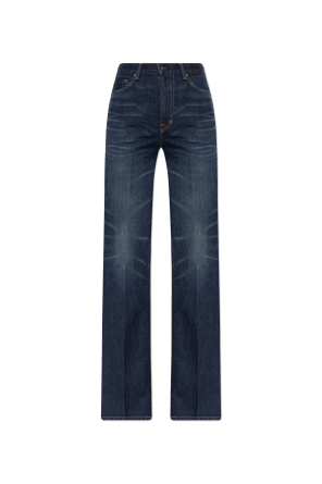 Jeans with abrasions